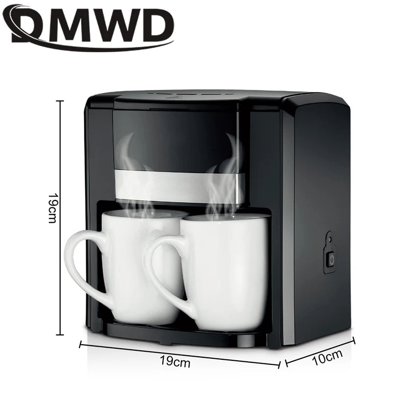 Máquina de café eléctrica doméstica Mini 420ml American