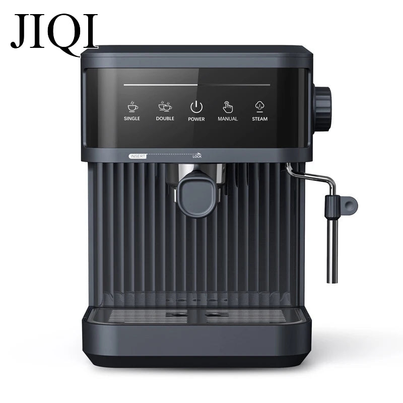 Máquina de café expresso multifunções automática com bocal de leite Espuma Latte Vapor 20bar Máquina de café extrator Cappuccino Panela de café EU US UK