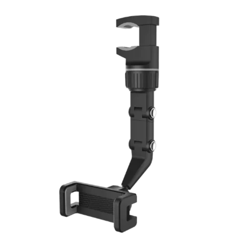 Suporte para telemóvel com rotação de 360° para automóvel