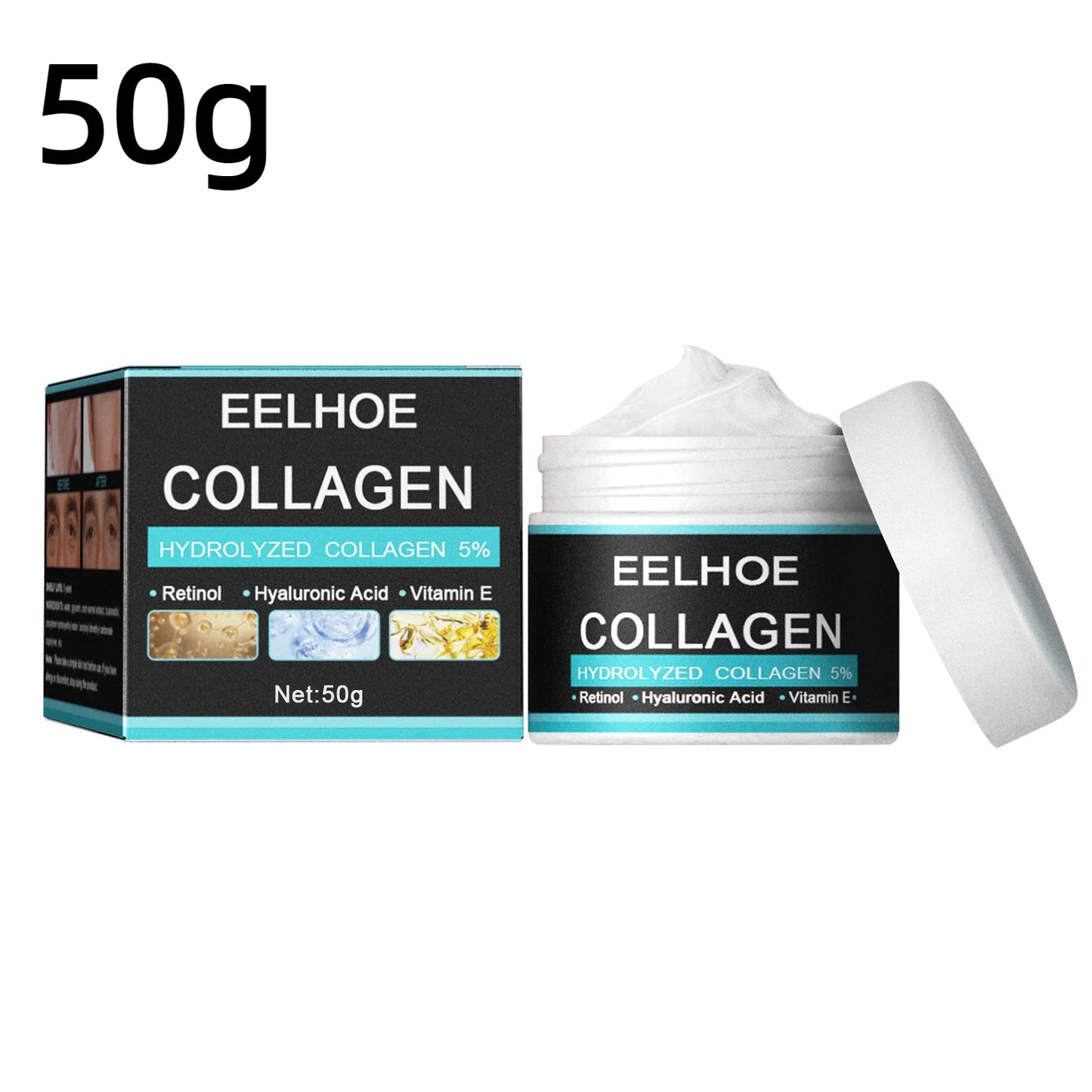 Creme Antirrugas de Colágeno Para Homens remover Rugas Hidratação Antienvelhecimento