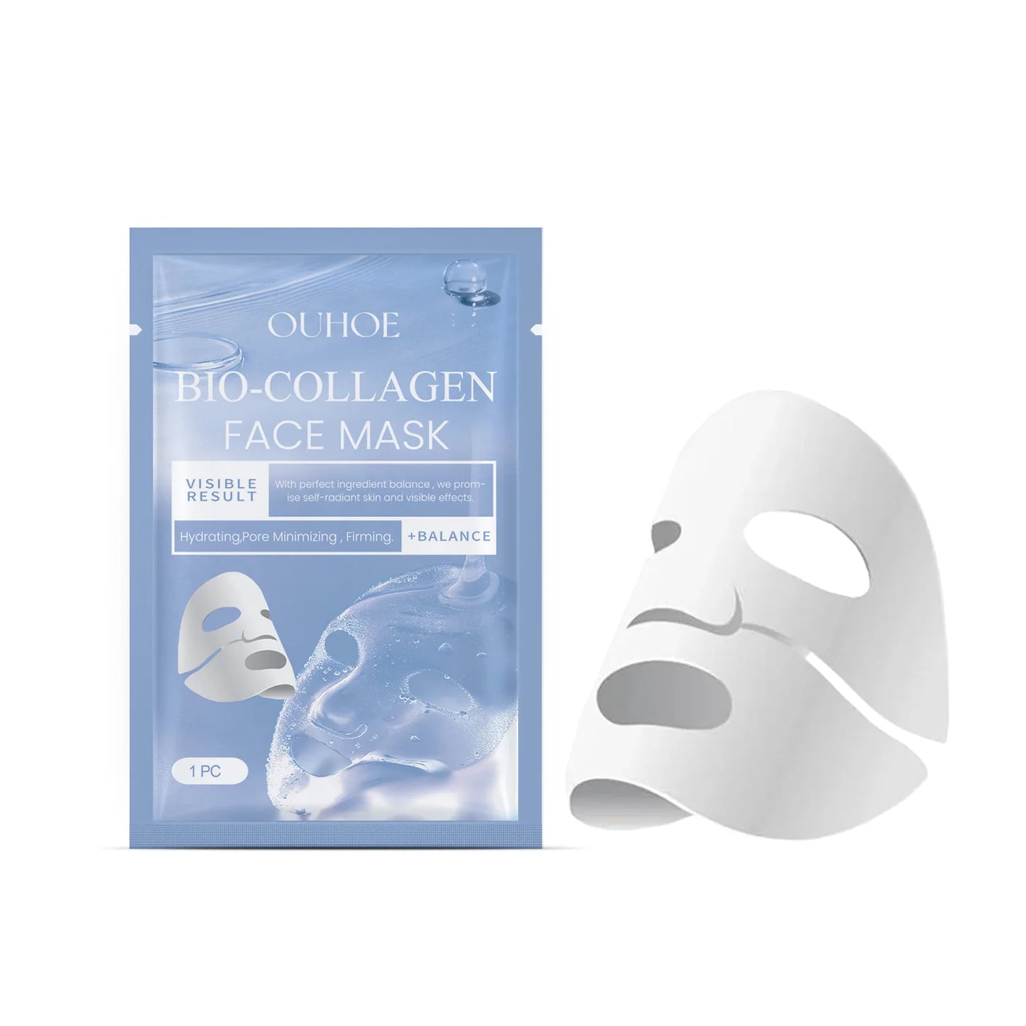 Máscara facial de boicotagens/Hidratante Refrescante Brilhante de cuidados da pele