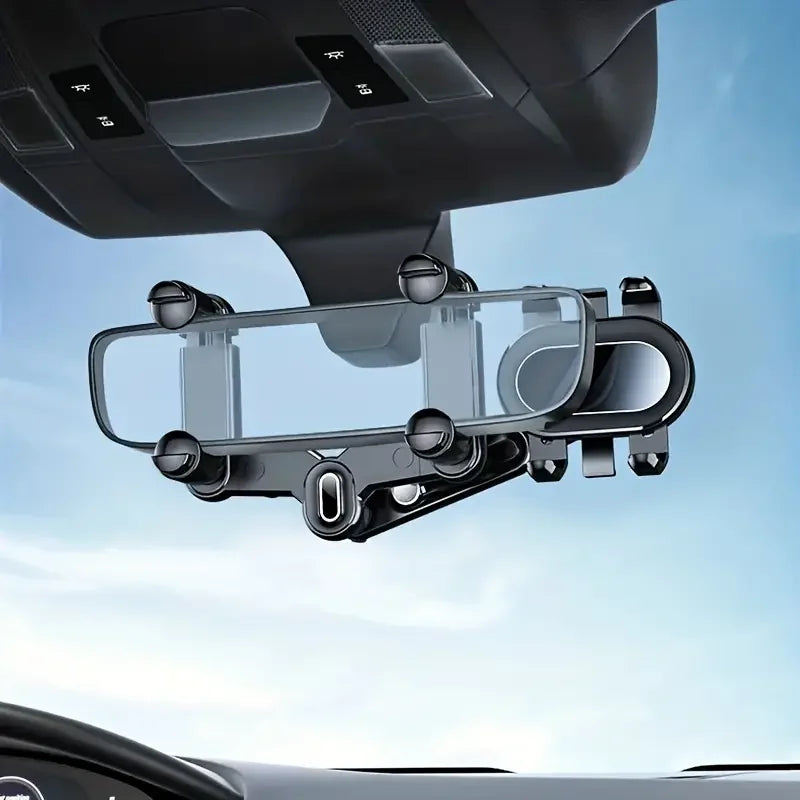Suporte para telemóvel no espelho retrovisor do automóvel com rotação de 360°