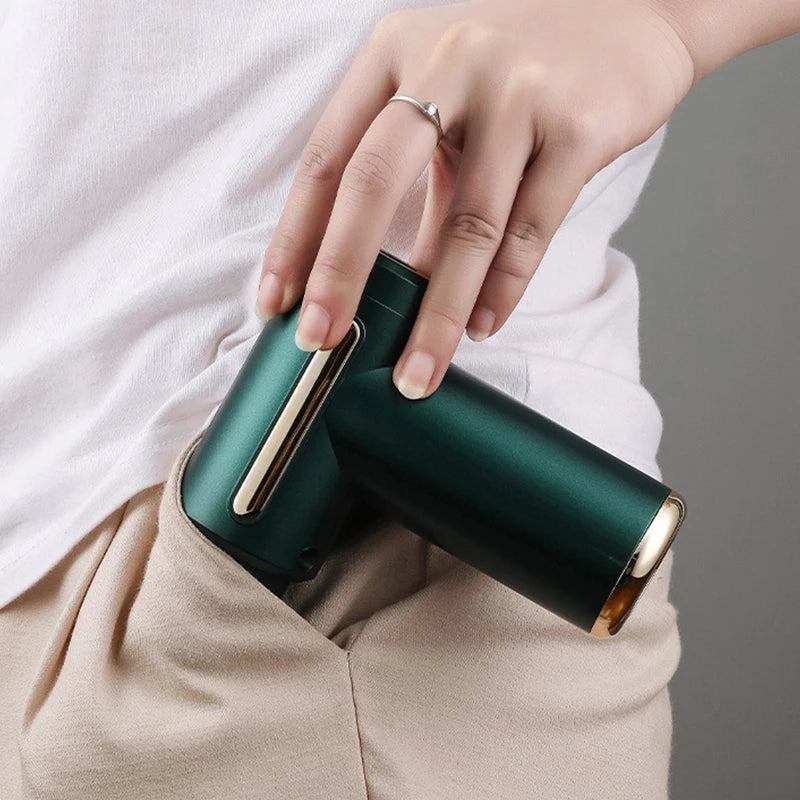 Pistola de massagem por vibração eléctrica