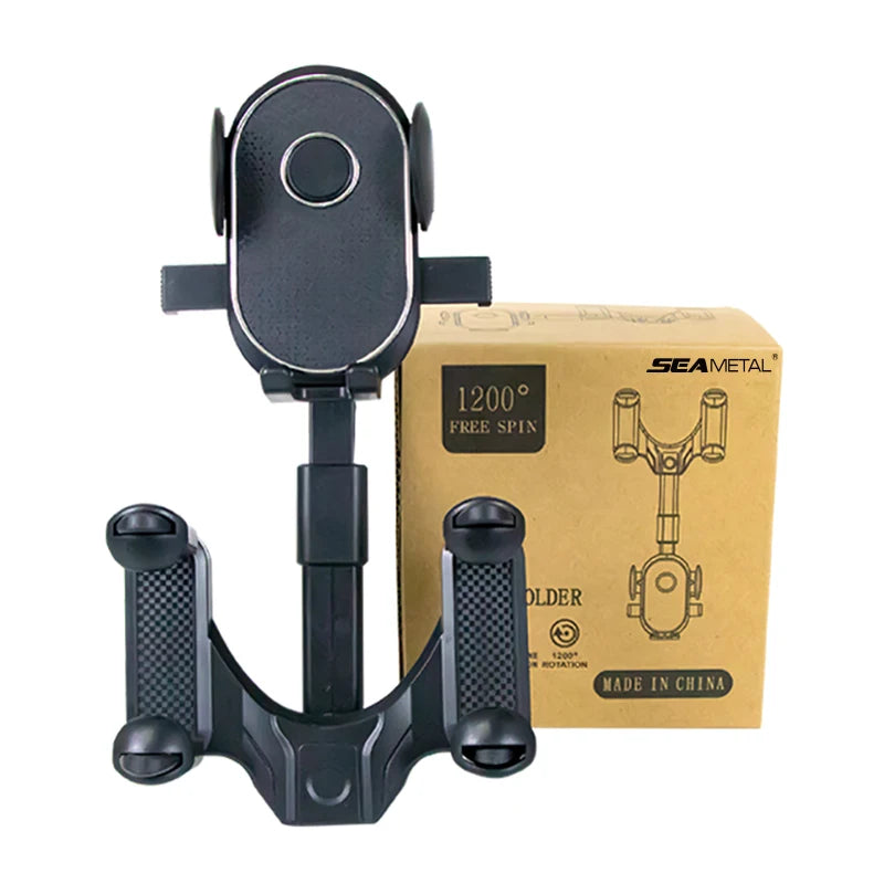 SEAMETAL Suporte para telemóvel no espelho retrovisor interior do automóvel