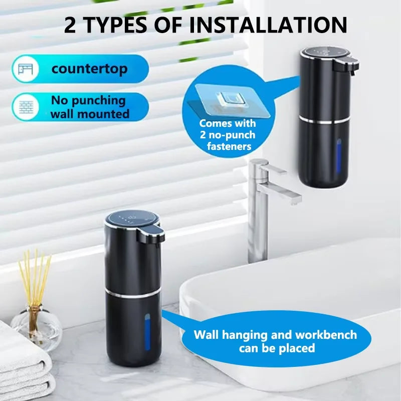 Distribuidor automático de sabão de espuma com sensor