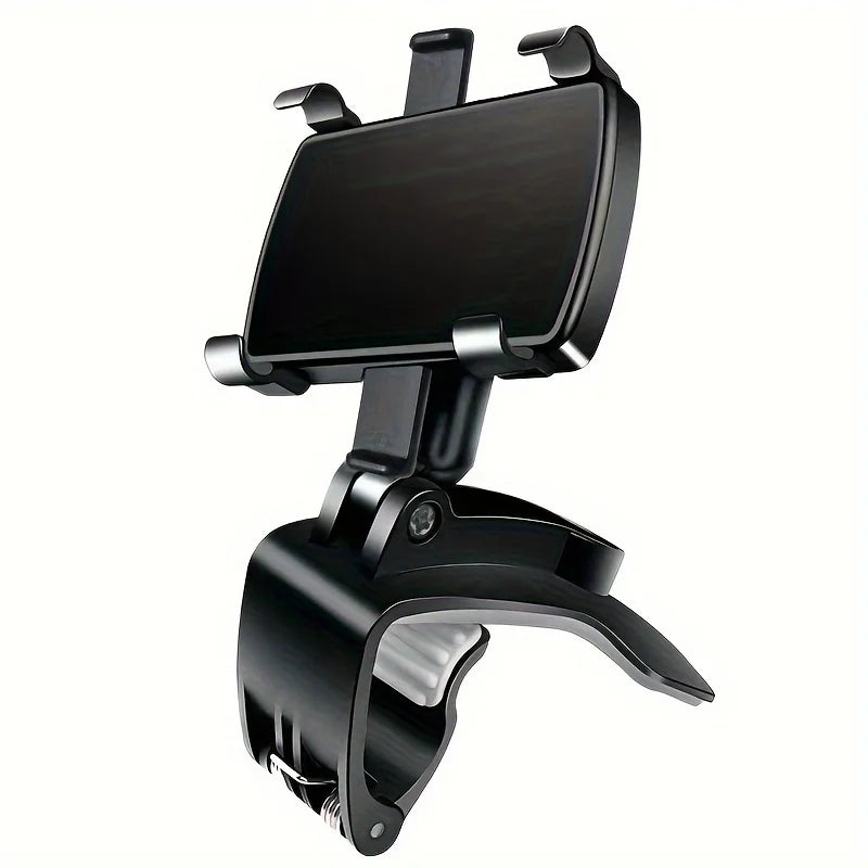 Suporte para telemóvel para automóvel ajustável em ângulo: Rode e fixe o seu telefone para uma fácil acessibilidade