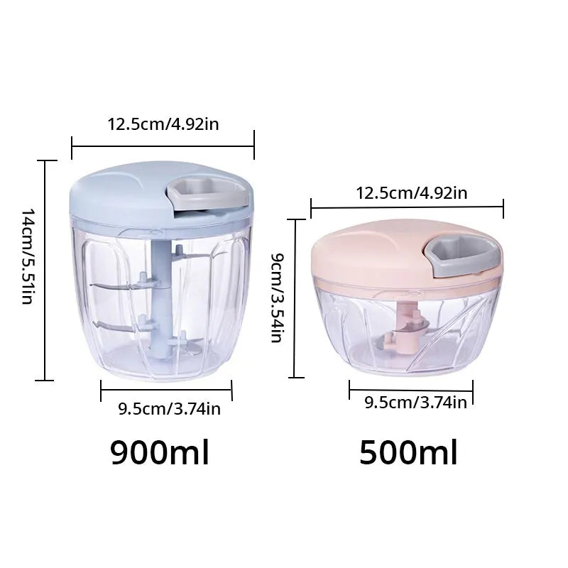 Cortador de alho para cozinha doméstica Moedor de carne/legumes multifuncional
