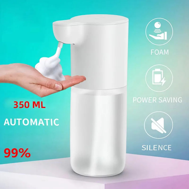 Dispensador de espuma automático com sensor Capacidade de carregamento tipo C sem contacto