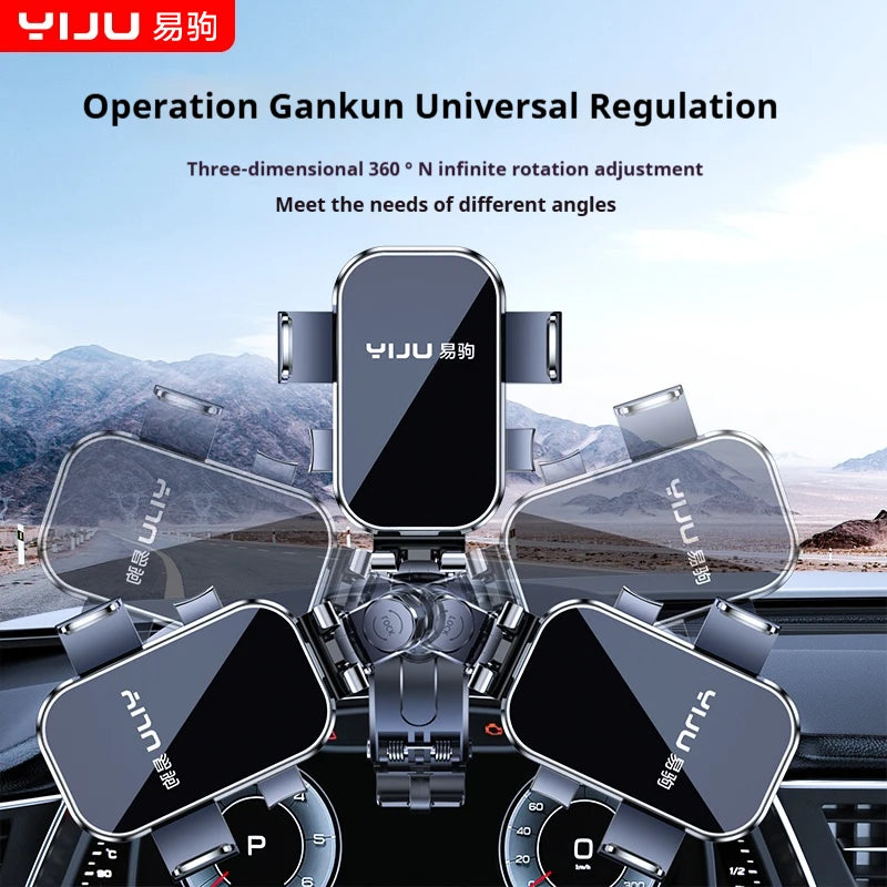 Suporte de telefone para automóvel com 360 graus