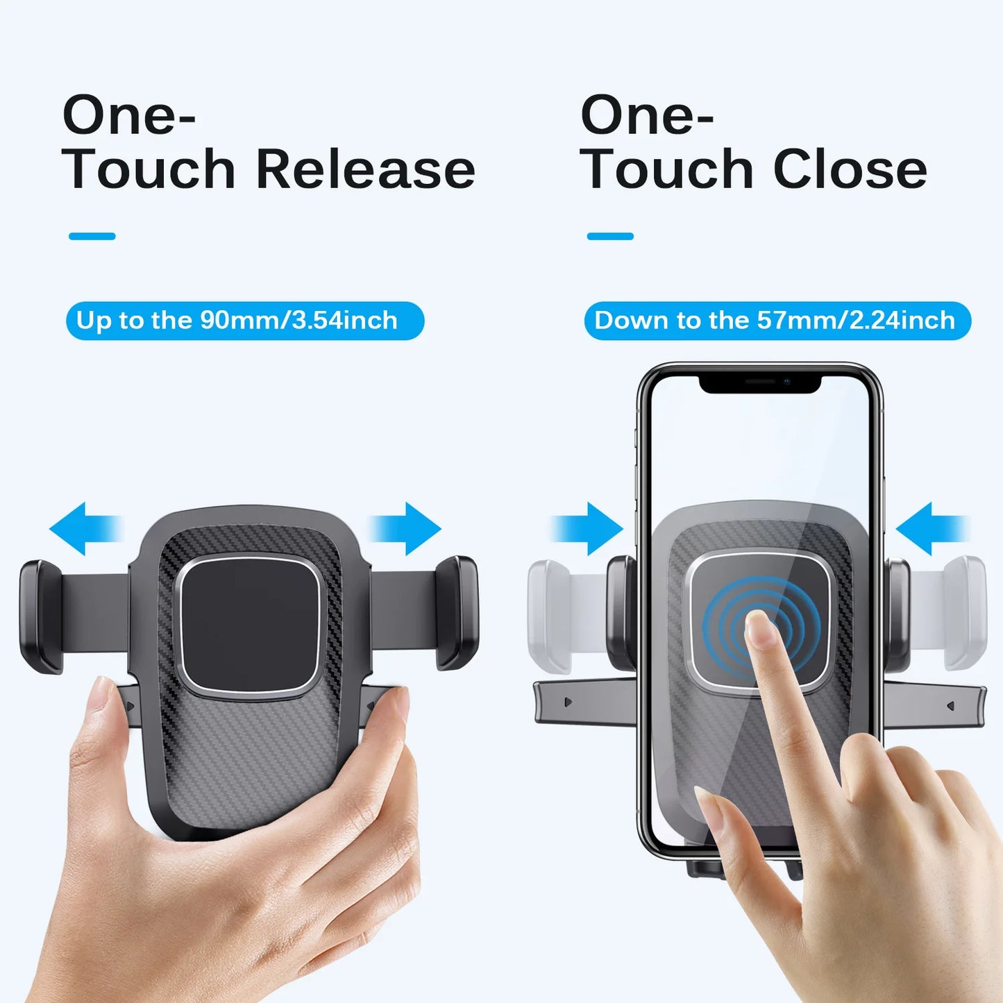 Suporte de telefone para automóvel para para-brisas do tablier