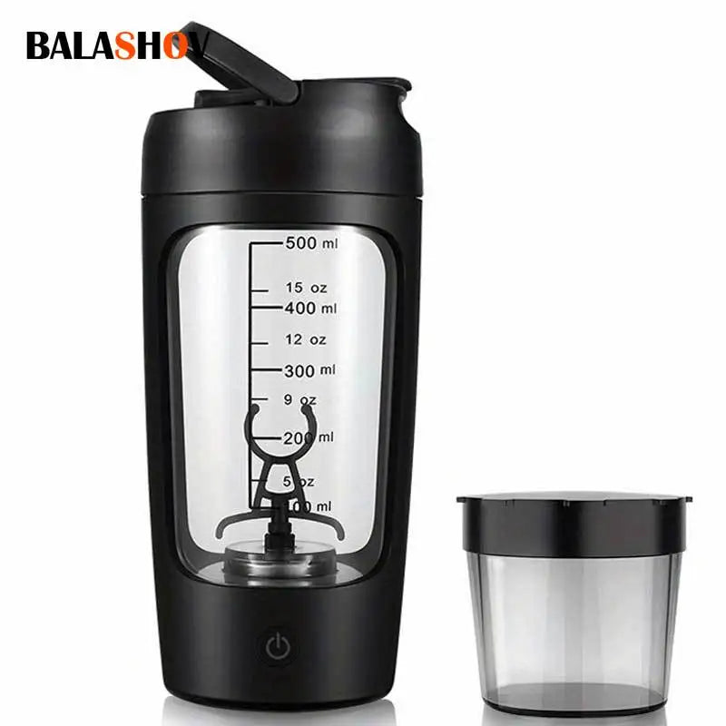 Garrafa de agitação/Misturador automática de proteína/leite/café para ginásio ao ar livre