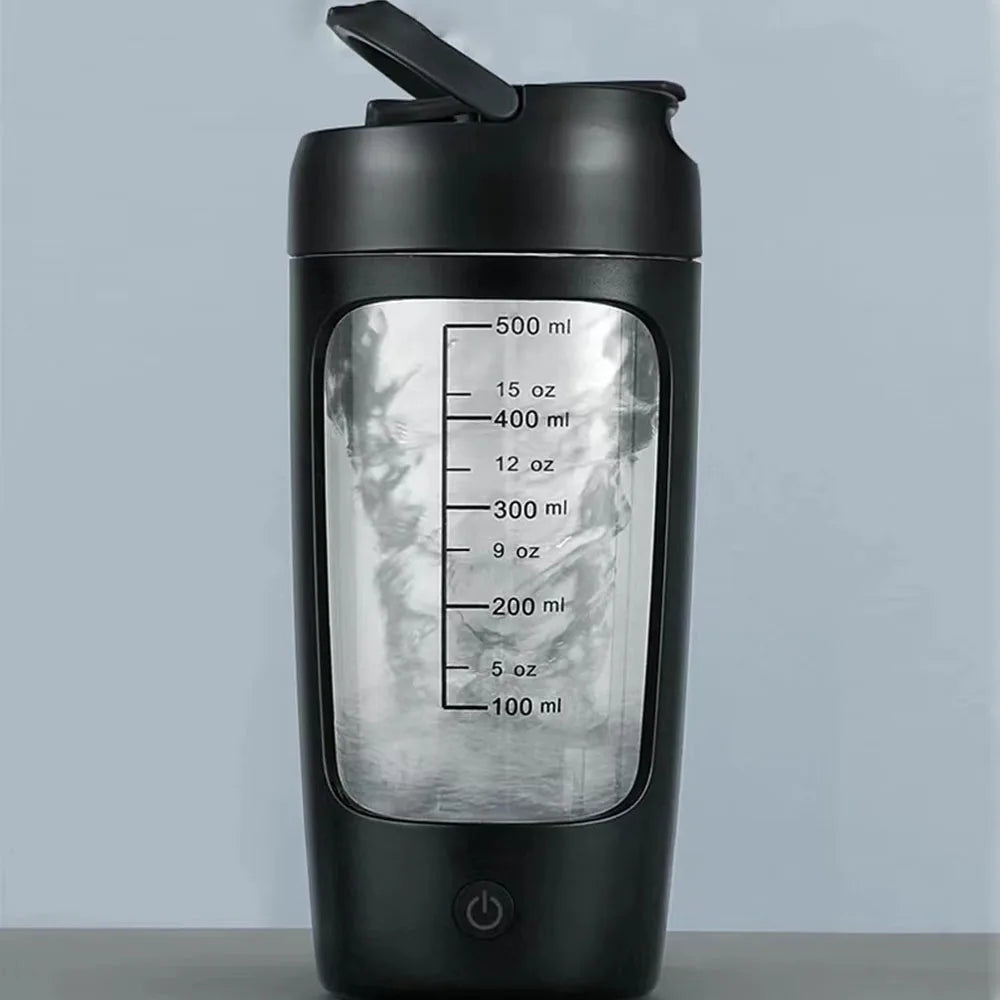 Copo misturador automático de proteínas elétrico portátil recarregável de 1200mAh