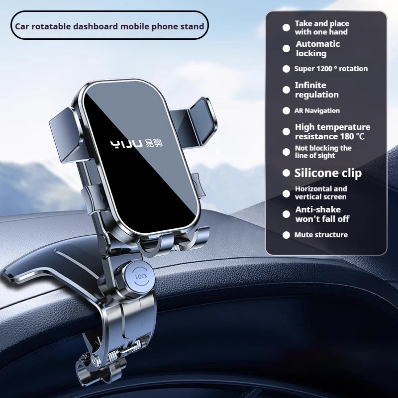 Suporte de telefone para automóvel com 360 graus