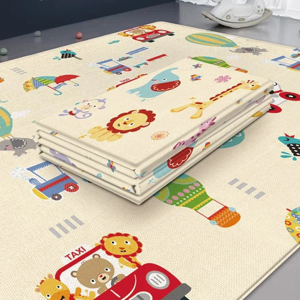 Foldable Non-Toxic Baby Play Mat Educational Children's Carpet in The Nursery Climbing Pad Kids Rug Activitys Games Toys 180*100