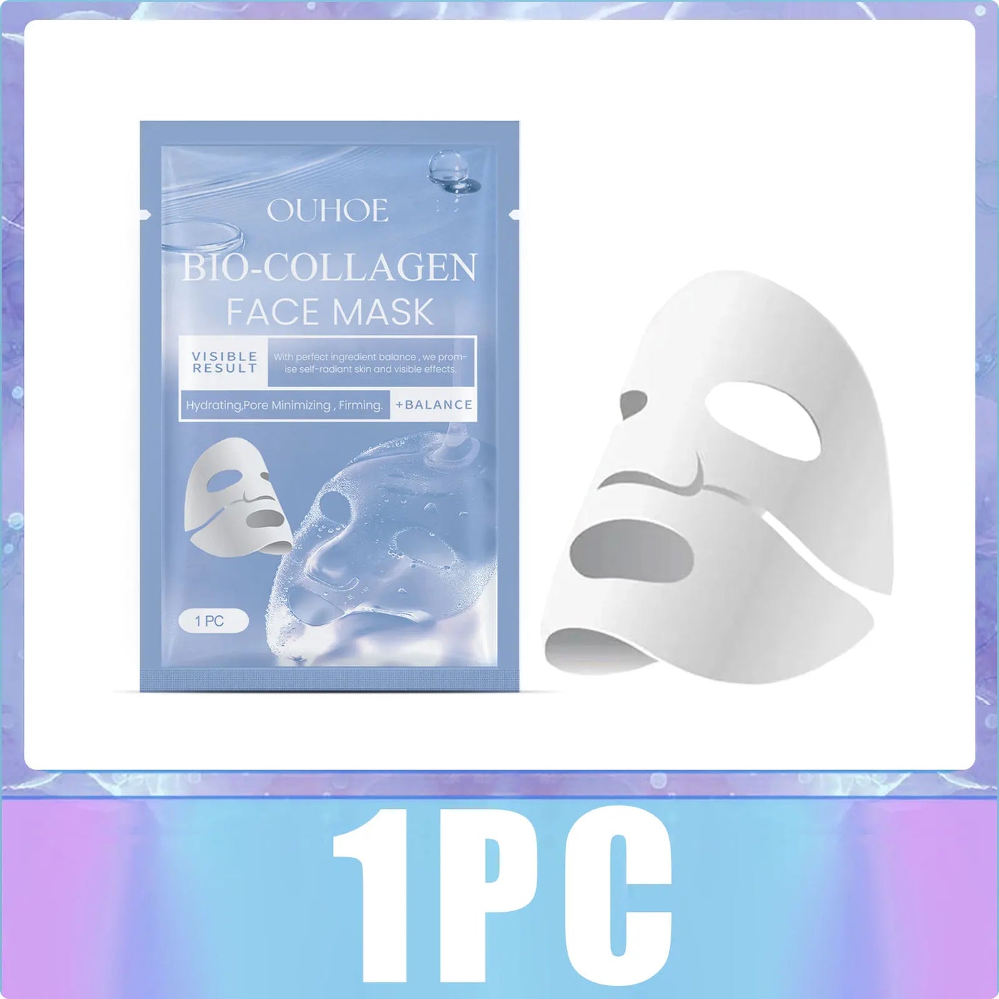 Máscara facial de boicotagens/Hidratante Refrescante Brilhante de cuidados da pele