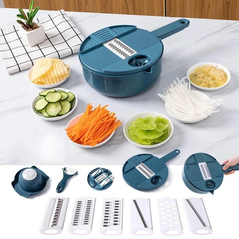 Cortador de legumes 9 em 1 Multi-funcional