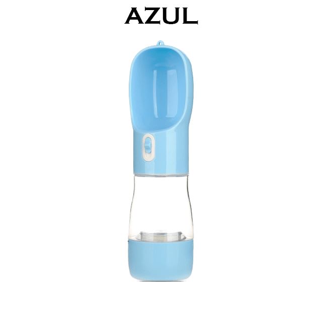 Garrafa Para Pet Plus ( 2 em 1 ) utilidadesweb01 Azul
