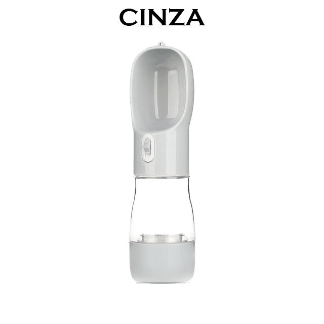 Garrafa Para Pet Plus ( 2 em 1 ) utilidadesweb01 Cinza