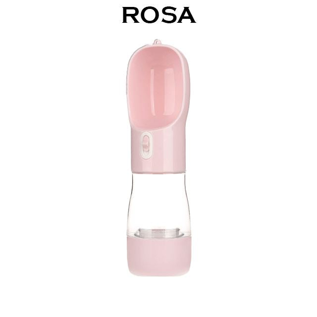 Garrafa Para Pet Plus ( 2 em 1 ) utilidadesweb01 Rosa