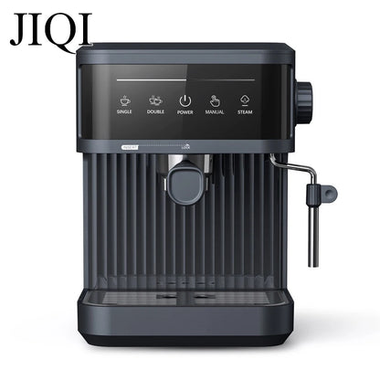 Máquina de café expresso multifunções automática com bocal de leite Espuma Latte Vapor 20bar Máquina de café extrator Cappuccino Panela de café EU US UK