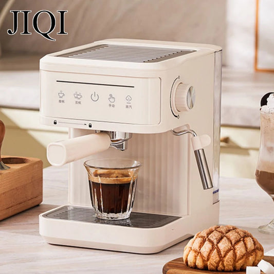 Máquina de café expresso multifunções automática com bocal de leite Espuma Latte Vapor 20bar Máquina de café extrator Cappuccino Panela de café EU US UK