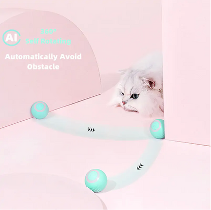 Brinquedos inteligentes com bolas para gatos