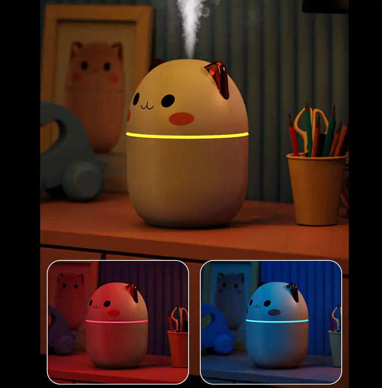 Humidificador Cute Cat 250ml