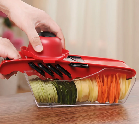 Cortador de Cozinha Multifunções 6 Lâminas