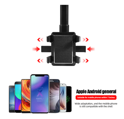 Suporte para telemóvel com rotação de 360° para automóvel