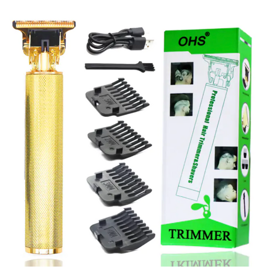 Aparador de cabelo elétrico USB Vintage Profissional