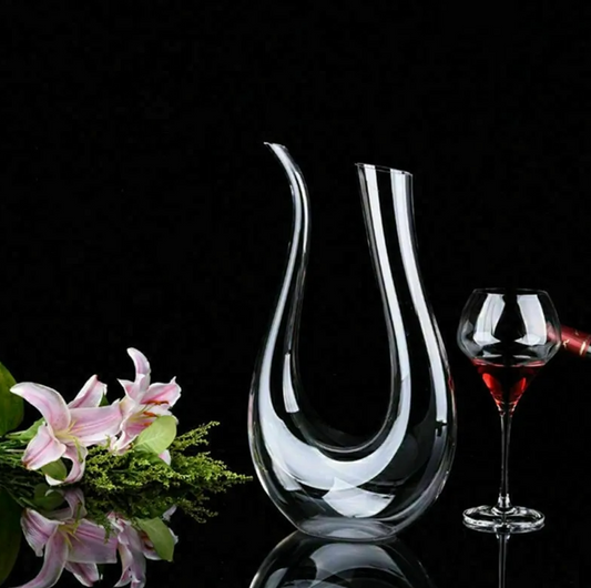 Jarra de cristal em forma de U de 1500 ml para vinho
