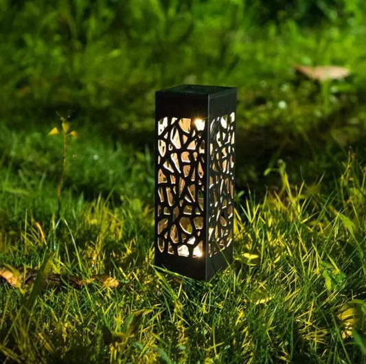 Luz de jardim vintage à prova de água e alimentada por energia solar