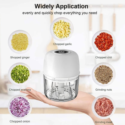 Picador elétrico Mini processador de alimentos