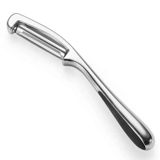 Descascador de alta qualidade de lâminas rotativas em aço inoxidável super afiado para fruta, batata, cenoura, utensílio de cozinha essencial