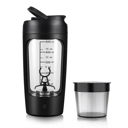 Copo misturador automático de proteínas elétrico portátil recarregável de 1200mAh