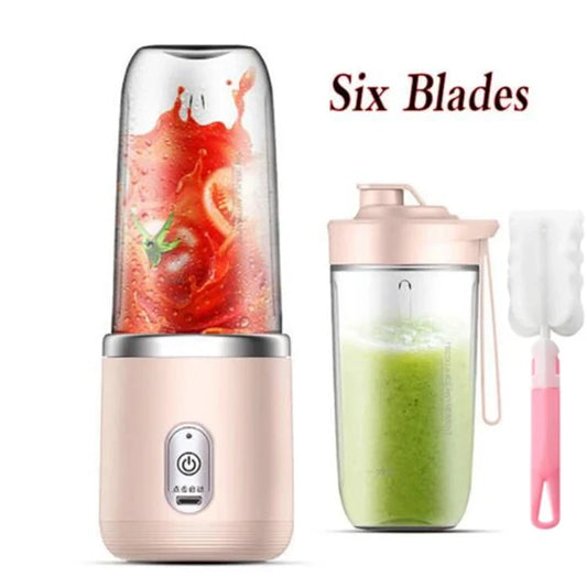 Espremedores eléctricos portáteis Liquidificadores de fruta Espremedores de sumos de comida Milkshake Criador de sumos Ferramentas de cozinha domésticas