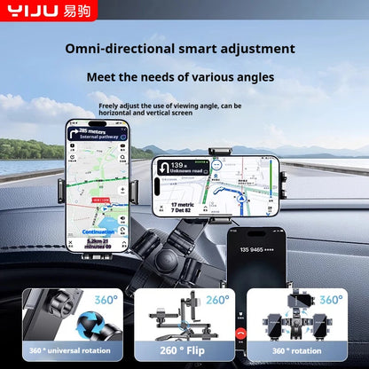 Suporte de telefone para automóvel com 360 graus