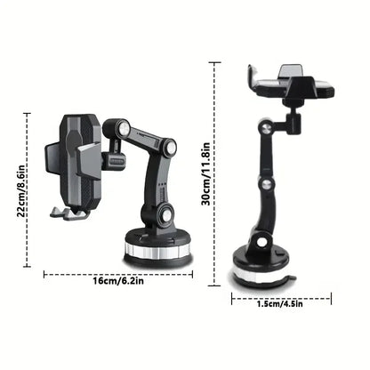 Suporte de telefone com rotação de 360° para automóve