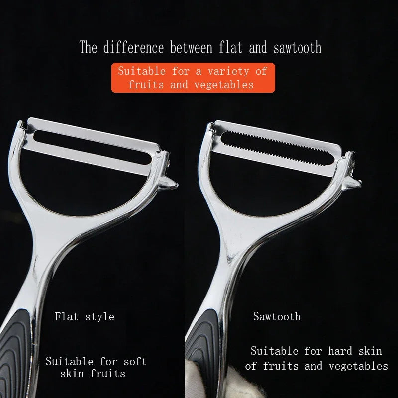 Stainless Steel Multi-function Fruit and Vegetable Peeler&amp Julienne Cutter Peeler Potato Carrot Grater Kitchen Tool Gadgets