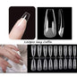 120 unidades/saco Pontas de unhas/postiças de pressão mate suaves