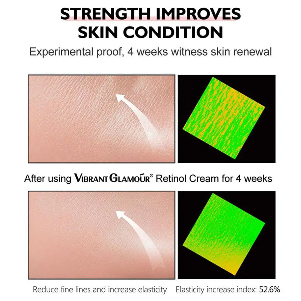 Retinol Cream Anti-wrinkle Moisturizing Firming Light Lines Anti-aging Deep Water Refill Enhance Skin Elasticity Antioxidant