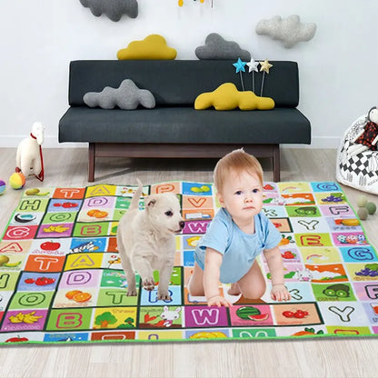 Tapete de jogos educativo para bebés crianças [Tapete de gatinhar Jogo de atividades Ginásio Parque infantil]