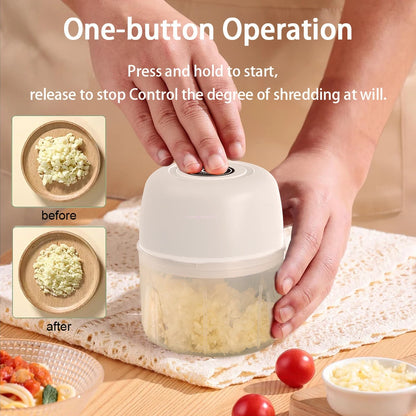 Picador elétrico Mini processador de alimentos