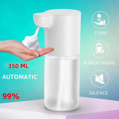 Dispensador de espuma automático com sensor Capacidade de carregamento tipo C sem contacto