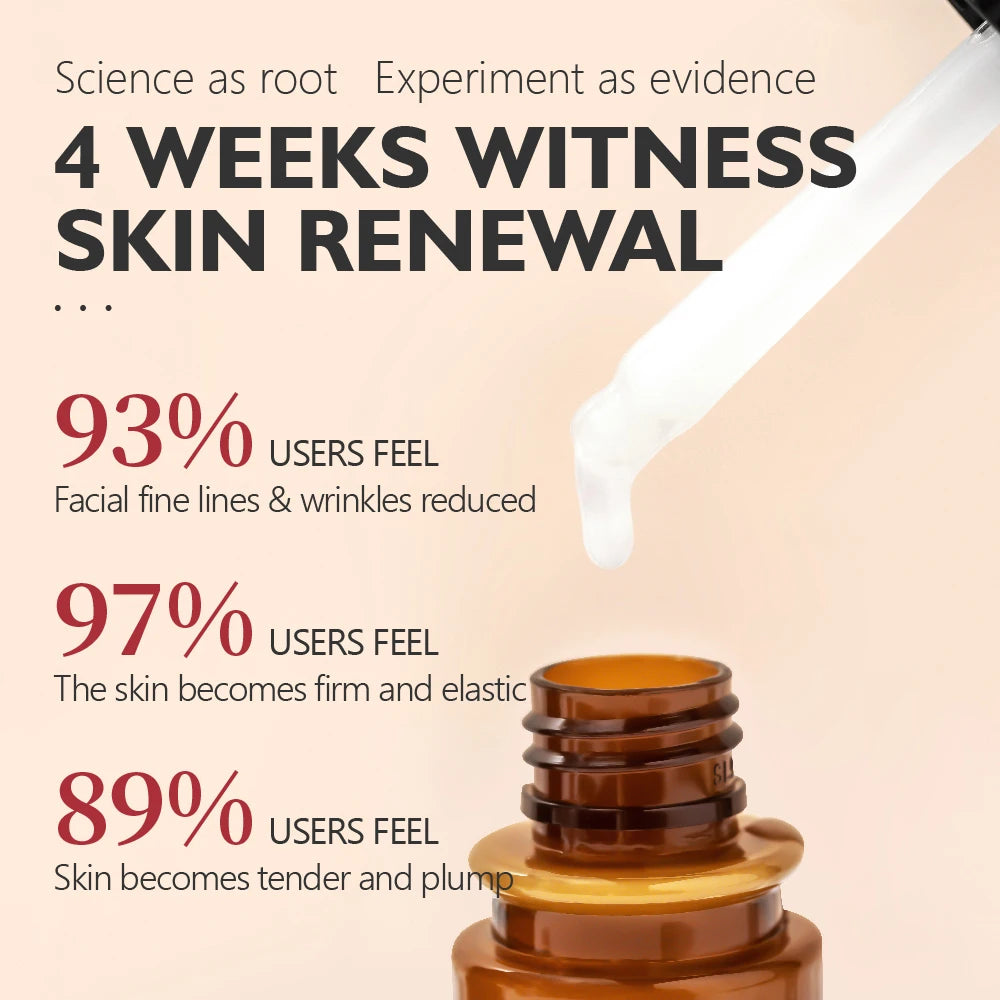 Retinol Face Whitening Cream Eye Serum Face Essence Anti Wrinkle Firming Lifting Improve Lines Brightening Fine Moisturizing