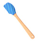 Small Wooden Handle Cake Silicone Spatula Nonstick Cream Butter Baking Scraper Kitchen Batter Mixer Chocolate Pastry Blenders
