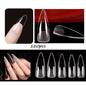 120 unidades/saco Pontas de unhas/postiças de pressão mate suaves