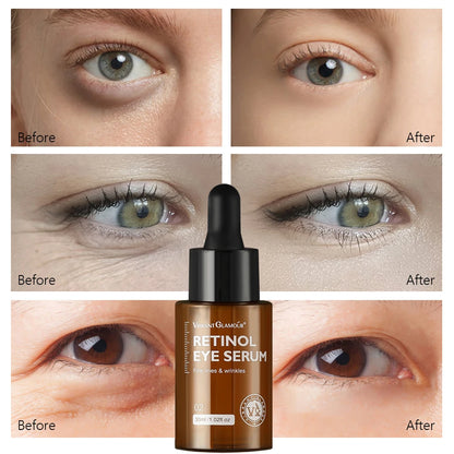 Retinol Face Whitening Cream Eye Serum Face Essence Anti Wrinkle Firming Lifting Improve Lines Brightening Fine Moisturizing