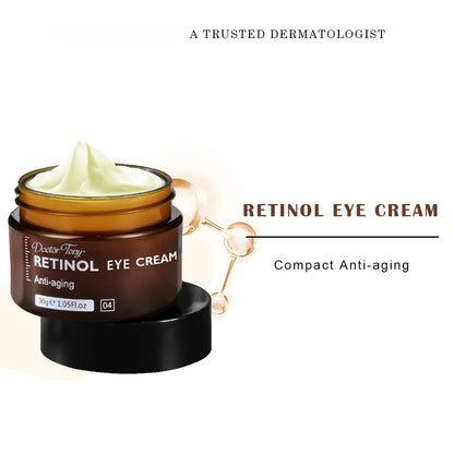 [30g Intensive Anti-Aging Eye] Creme com Retinol e Péptidos para o Cuidado de Olhos Jovens e Radiantes