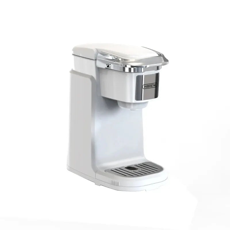 HiBREW Filter Coffee Machine Brewer for K-Cup Capsule& Ground Coffee, Tea Maker Hot Water Dispenser Single Serve Coffee Maker